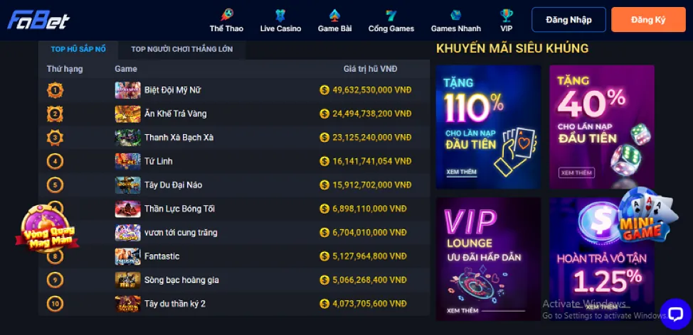 Khuyến mãi hấp dẫn cho người mới tại 789bets win